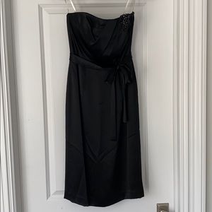 Vera wang strapless cocktail dress